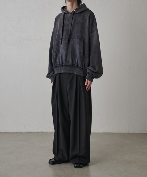 Lui's(ルイス)の「GOATボリュームパーカー(パーカー・メンズ・グレー/ブラック・S/M)」の20枚目の写真