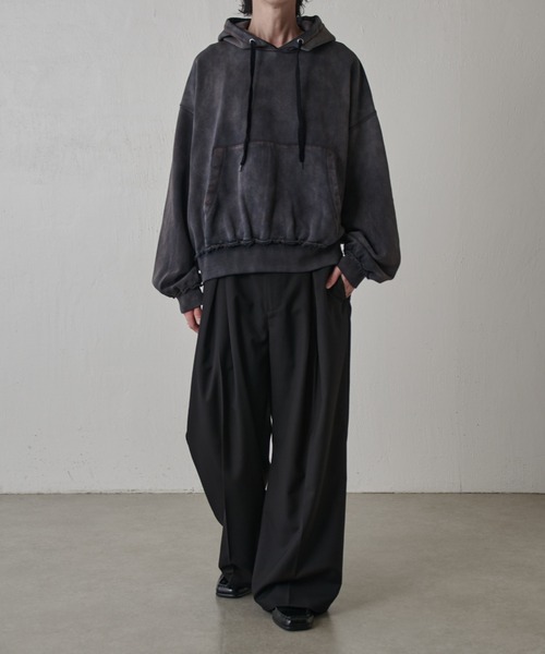 Lui's(ルイス)の「GOATボリュームパーカー(パーカー・メンズ・グレー/ブラック・S/M)」の19枚目の写真