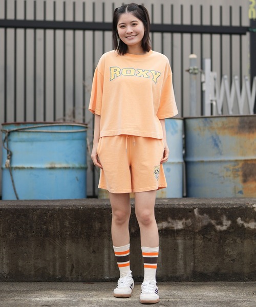 ROXY（ロキシー）の「ROXY/ロキシー ROXY ウィメンズ ショーツ 別注 WAVE CLUB SHORTS RPT261649M（その他パンツ・レディース・ブラック/ホワイト/オレンジ・L/M）」の11枚目の写真