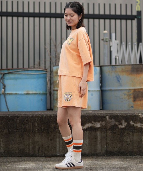 ROXY（ロキシー）の「ROXY/ロキシー ROXY ウィメンズ ショーツ 別注 WAVE CLUB SHORTS RPT261649M（その他パンツ・レディース・ブラック/ホワイト/オレンジ・L/M）」の13枚目の写真