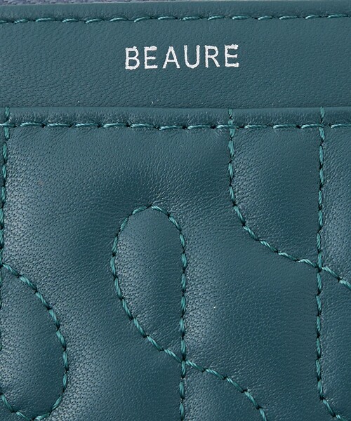Beau're(ヴュレ)の「【WEB限定】【Beau're/ヴュレ】キルティング レザーフラグメントケース(財布・レディース・シルバー/ダークグリーン/ブラック/ブラウン・フリー)」の9枚目の写真