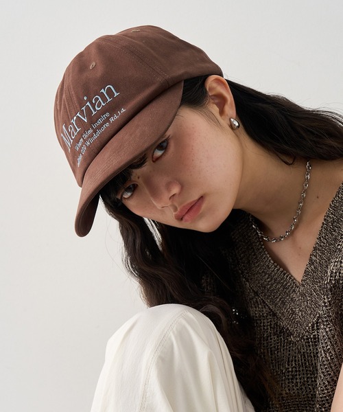 NOGLE(ノグル)の「【NOGLE/ノグル】Marvian刺繍ロゴキャップ(キャップ・レディース・ブルー/アイボリー/ネイビー/ブラウン・FREE)」の11枚目の写真