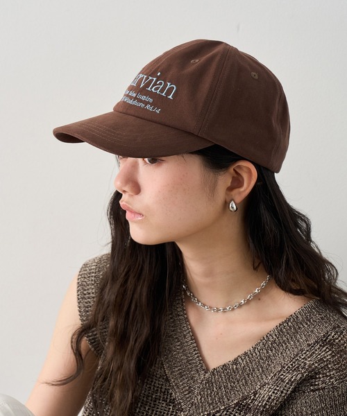 NOGLE(ノグル)の「【NOGLE/ノグル】Marvian刺繍ロゴキャップ(キャップ・レディース・ブルー/アイボリー/ネイビー/ブラウン・FREE)」の14枚目の写真