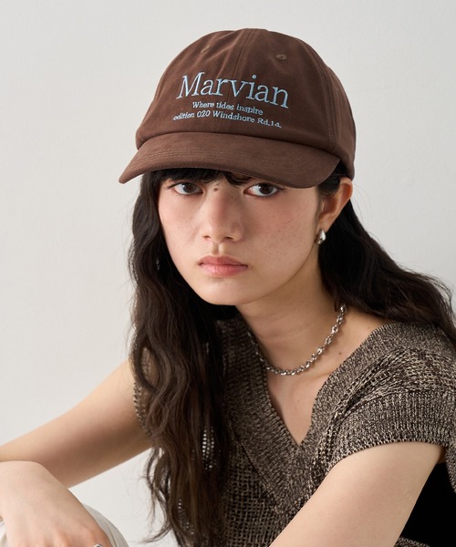 NOGLE(ノグル)の「【NOGLE/ノグル】Marvian刺繍ロゴキャップ(キャップ・レディース・ブルー/アイボリー/ネイビー/ブラウン・FREE)」の13枚目の写真
