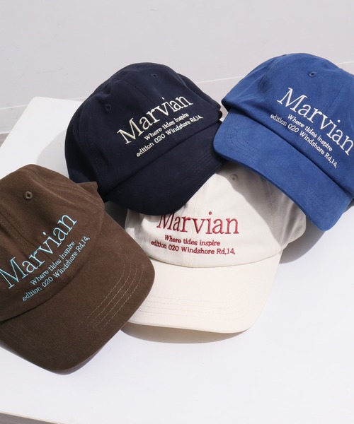 NOGLE(ノグル)の「【NOGLE/ノグル】Marvian刺繍ロゴキャップ(キャップ・レディース・ブルー/アイボリー/ネイビー/ブラウン・FREE)」の18枚目の写真