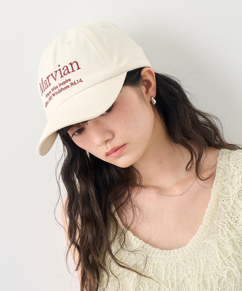 NOGLE(ノグル)の「【NOGLE/ノグル】Marvian刺繍ロゴキャップ(キャップ・レディース・ブルー/アイボリー/ネイビー/ブラウン・FREE)」の16枚目の写真