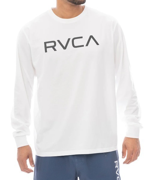 RVCA（ルーカ）の「【RVCA/ルーカ】 ESCAPE SFLT　水陸両用　UVケア　長袖　ラッシュガード・サーフロンT(水着)（ラッシュガード・レディース・ブラック/ホワイト・MEDIUM/LARGE）」の7枚目の写真