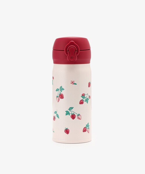 ストロベリーワンタッチボトル 350ml/サーモス（グラス/マグカップ