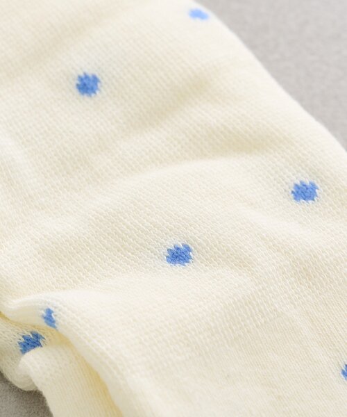 mystic（ミスティック）の「ドットハイソックス（ソックス/靴下・レディース・ブラック/オフホワイト・FREE）」の9枚目の写真