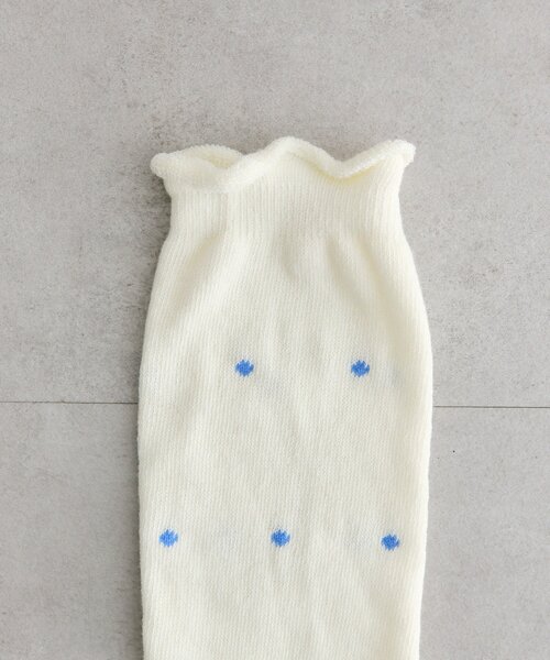 mystic（ミスティック）の「ドットハイソックス（ソックス/靴下・レディース・ブラック/オフホワイト・FREE）」の13枚目の写真