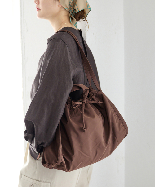 IENA（イエナ）の「HVISK/ヴィスク Sage Medium BAG バッグ（ショルダーバッグ・レディース・ブラウン/ピンク/ブラック・FREE）」の21枚目の写真