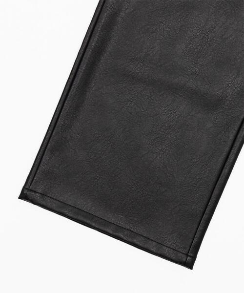 LUCY(ルーシー)の「LUCY/【26年春新作】PUタックワイドトラウザー(その他パンツ・メンズ・ブラック・LARGE/MEDIUM)」の15枚目の写真