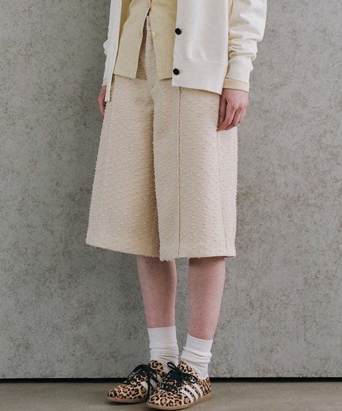 LE CIEL BLEU(ルシェルブルー)の「ツイードバミューダショーツ / Tweed Bermuda Shorts(その他パンツ・レディース・ブラック/アイボリー・34/36/38)」の4枚目の写真