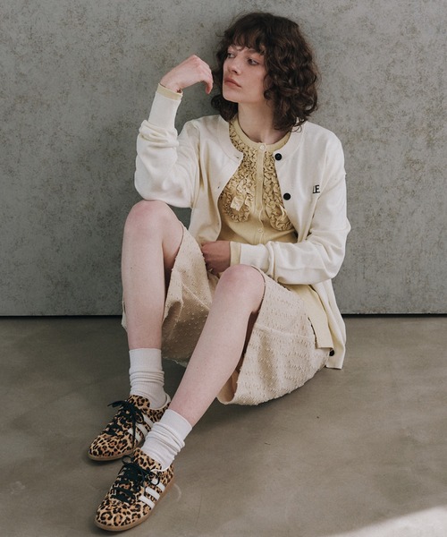 LE CIEL BLEU(ルシェルブルー)の「ツイードバミューダショーツ / Tweed Bermuda Shorts(その他パンツ・レディース・ブラック/アイボリー・34/36/38)」の3枚目の写真