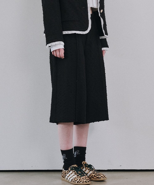 LE CIEL BLEU(ルシェルブルー)の「ツイードバミューダショーツ / Tweed Bermuda Shorts(その他パンツ・レディース・ブラック/アイボリー・34/36/38)」の13枚目の写真
