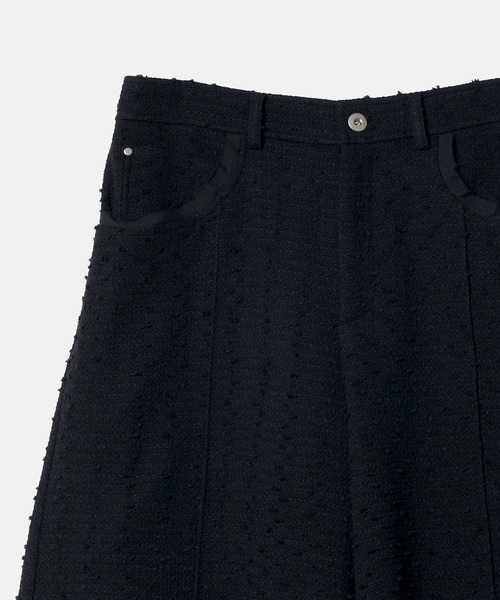 LE CIEL BLEU(ルシェルブルー)の「ツイードバミューダショーツ / Tweed Bermuda Shorts(その他パンツ・レディース・ブラック/アイボリー・34/36/38)」の17枚目の写真