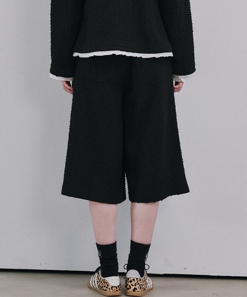 LE CIEL BLEU(ルシェルブルー)の「ツイードバミューダショーツ / Tweed Bermuda Shorts(その他パンツ・レディース・ブラック/アイボリー・34/36/38)」の15枚目の写真