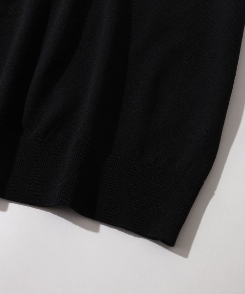 U.S. POLO ASSN.(ユーエスポロアッスン)の「【U.S. POLO ASSN./ユーエスポロアッスン】接触冷感 ワンポイントロゴ刺繍 半袖ニットポロシャツ(ポロシャツ・メンズ・オフホワイト/ブラック/ネイビー・LL/M/L)」の20枚目の写真