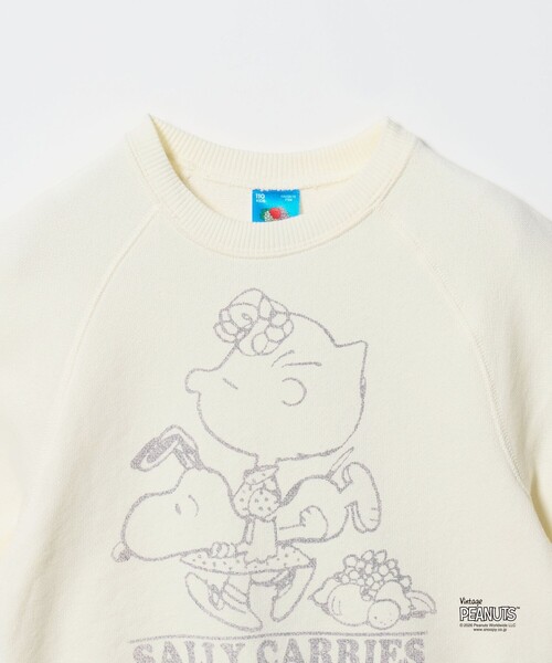 FRUIT OF THE LOOM(フルーツオブザルーム)の「<FRUIT OF THE LOOM×PEANUTS>スウェット 5分袖 / キッズ 110cm-130cm(Tシャツ/カットソー・キッズ・ダークグレー/ライトブルー/オフホワイト・110cm/120cm/130cm)」の16枚目の写真