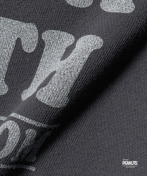 FRUIT OF THE LOOM(フルーツオブザルーム)の「<FRUIT OF THE LOOM×PEANUTS>スウェット 5分袖 / キッズ 110cm-130cm(Tシャツ/カットソー・キッズ・ダークグレー/ライトブルー/オフホワイト・110cm/120cm/130cm)」の21枚目の写真