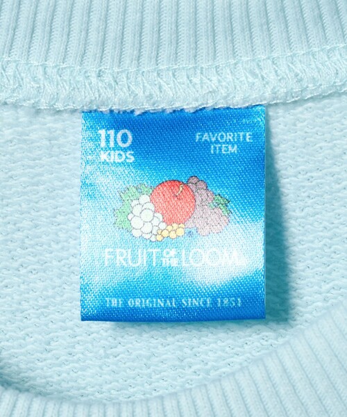 FRUIT OF THE LOOM(フルーツオブザルーム)の「<FRUIT OF THE LOOM×PEANUTS>スウェット 5分袖 / キッズ 110cm-130cm(Tシャツ/カットソー・キッズ・ダークグレー/ライトブルー/オフホワイト・110cm/120cm/130cm)」の22枚目の写真