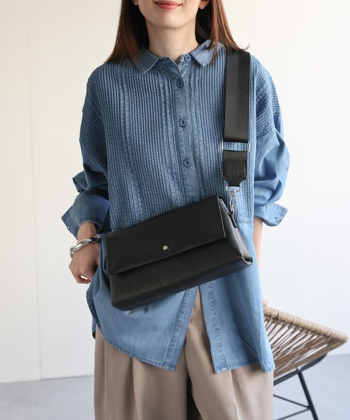 【ショルダーバッグバージョン・斜めがけ】
model：162cm