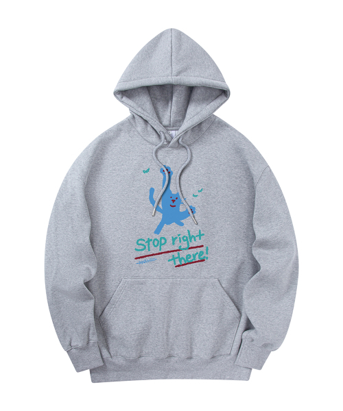 RADINEO(ラディネオ)の「ストップブルー フードパーカー グレー(パーカー・メンズ・その他・MEDIUM/LARGE/X-LARGE)」の1枚目の写真