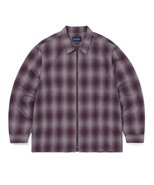 Nep Check Zip Shirt（シャツ/ブラウス）｜thisisneverthat