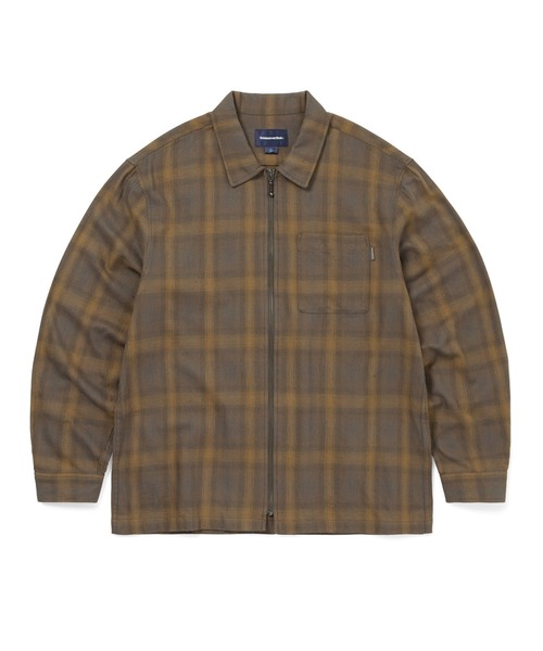 Nep Check Zip Shirt（シャツ/ブラウス）｜thisisneverthat