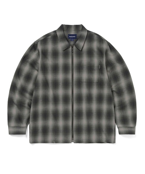 Nep Check Zip Shirt（シャツ/ブラウス）｜thisisneverthat