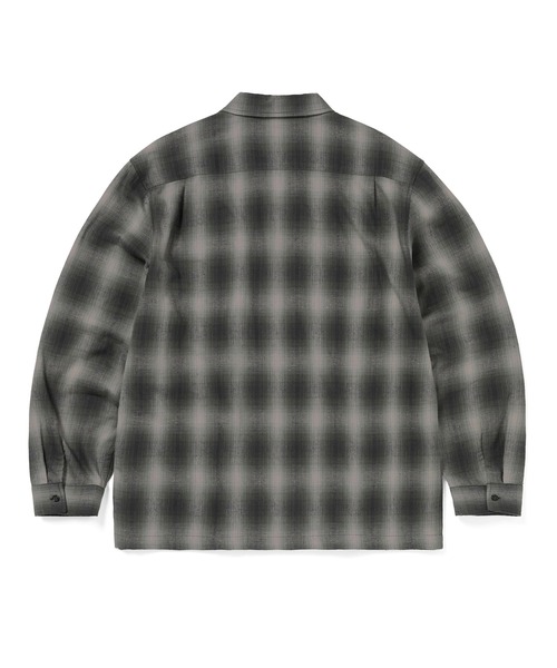thisisneverthat(ディスイズネバーザット)の「Nep Check Zip Shirt(シャツ/ブラウス・メンズ・ブラック/バーガンディー/ブラウン・L/M/S/XL)」の5枚目の写真