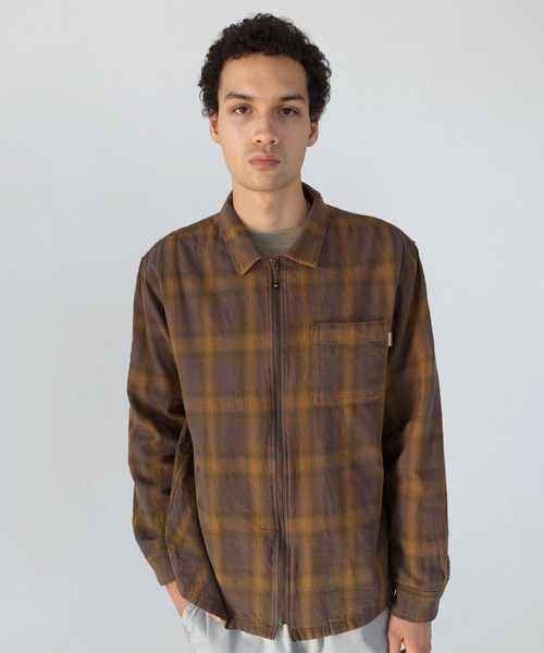 Nep Check Zip Shirt（シャツ/ブラウス）｜thisisneverthat