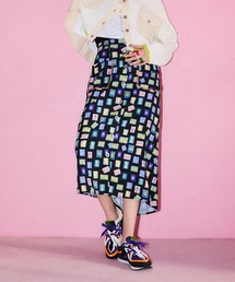 Cepica | カラフルスタンププリントスカート(スカート)