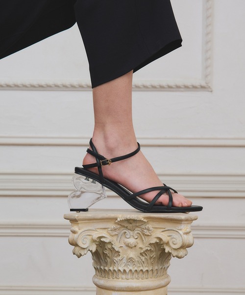 EIMY ISTOIRE（エイミーイストワール）の「EIMY サンダル（サンダル・レディース・ブラック/レッド・L/M/S）」の6枚目の写真