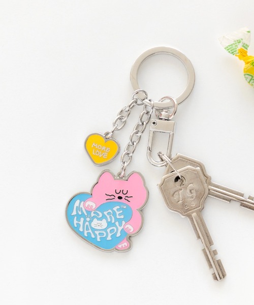 Brunch Brother（ブランチブラザー）の「ブランチブラザー キーホルダー（キーホルダー・レディース・ピンク/イエロー/アイボリー/ブラック・FREE）」の4枚目の写真