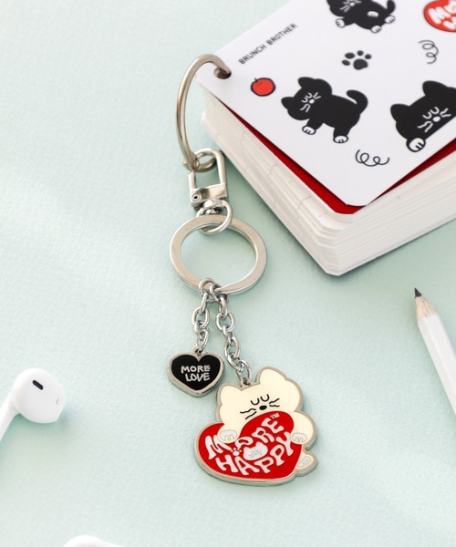 Brunch Brother（ブランチブラザー）の「ブランチブラザー キーホルダー（キーホルダー・レディース・ピンク/イエロー/アイボリー/ブラック・FREE）」の2枚目の写真