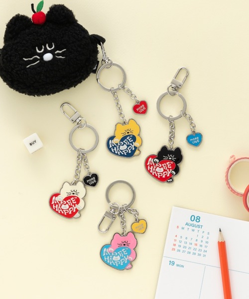 Brunch Brother（ブランチブラザー）の「ブランチブラザー キーホルダー（キーホルダー・レディース・ピンク/イエロー/アイボリー/ブラック・FREE）」の5枚目の写真