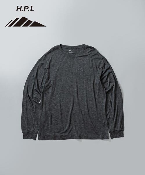 EKAL(エカル)の「MERINO WOOL LONG-SLEEVE T-SHIRTS(Tシャツ/カットソー・メンズ・ブラック/チャコールグレー・MEDIUM/LARGE/X-LARGE)」の13枚目の写真