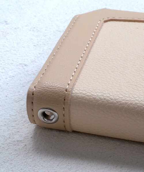 MERCURYDUO（マーキュリーデュオ）の「iPhone17 ケース iPhone16 iPhone15 iPhone14 iPhone13 マーキュリーデュオ 「アングルカット手帳ケース」（スマホケース/カバー・レディース・アイボリー/ブラック・iPhone 17/iPhone 16/iPhone 13/14/15）」の7枚目の写真