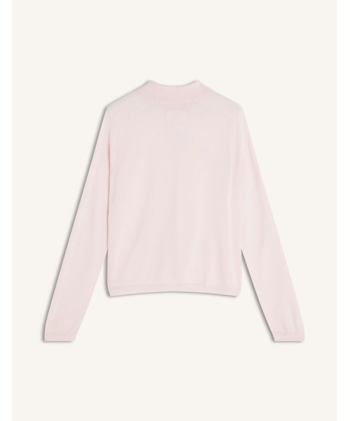 Maison Kitsune(メゾンキツネ)の「SILK BLEND SHORT CARDIGAN(カーディガン/ボレロ・レディース・ネイビー/ベビーピンク・XS/M/S)」の8枚目の写真