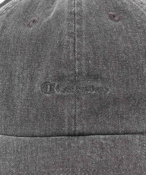 Champion（チャンピオン）の「【Champion(チャンピオン)】別注ピグメントツイルキャップ（キャップ・レディース・ネイビー/ベージュ/ブラック・FREE）」の10枚目の写真