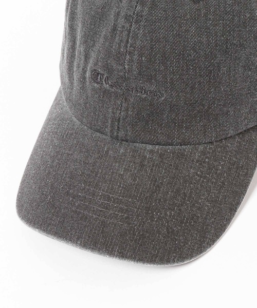Champion（チャンピオン）の「【Champion(チャンピオン)】別注ピグメントツイルキャップ（キャップ・レディース・ネイビー/ベージュ/ブラック・FREE）」の16枚目の写真