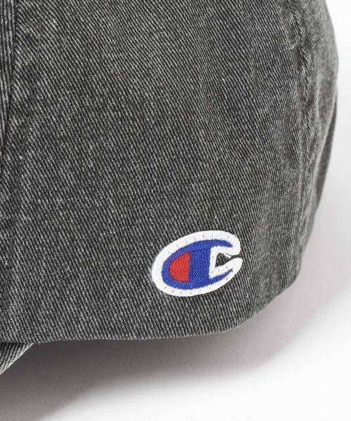 Champion（チャンピオン）の「【Champion(チャンピオン)】別注ピグメントツイルキャップ（キャップ・レディース・ネイビー/ベージュ/ブラック・FREE）」の17枚目の写真