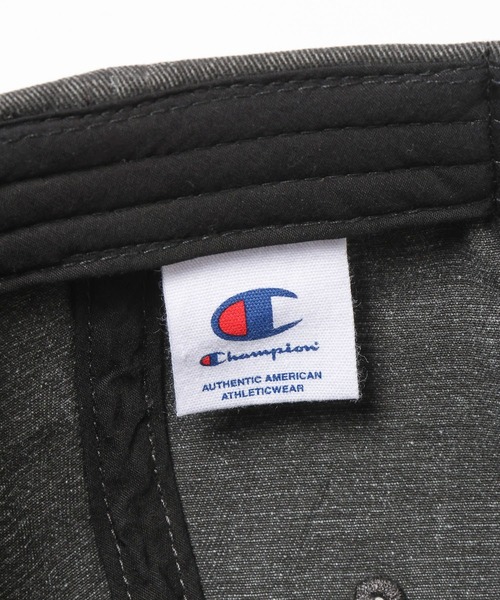 Champion（チャンピオン）の「【Champion(チャンピオン)】別注ピグメントツイルキャップ（キャップ・レディース・ネイビー/ベージュ/ブラック・FREE）」の21枚目の写真
