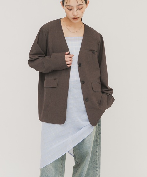 KBF(ケイビーエフ)の「マルチWAYトップス(その他トップス・レディース・オフホワイト/ブルー・ONE)」の10枚目の写真