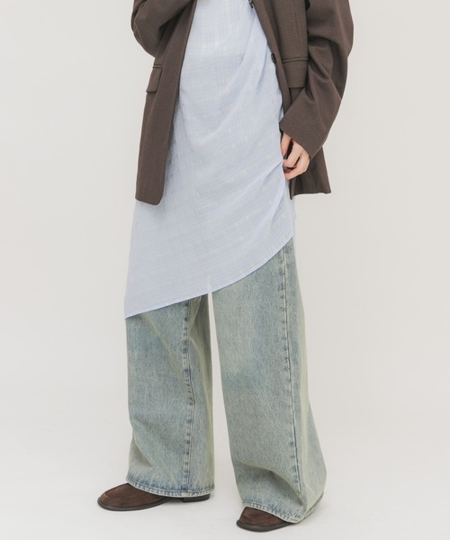 KBF(ケイビーエフ)の「マルチWAYトップス(その他トップス・レディース・オフホワイト/ブルー・ONE)」の12枚目の写真