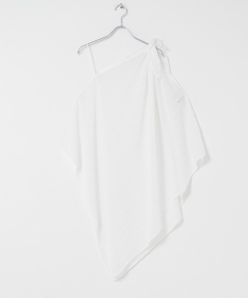 KBF(ケイビーエフ)の「マルチWAYトップス(その他トップス・レディース・オフホワイト/ブルー・ONE)」の16枚目の写真