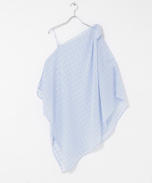 KBF(ケイビーエフ)の「マルチWAYトップス(その他トップス・レディース・オフホワイト/ブルー・ONE)」の18枚目の写真