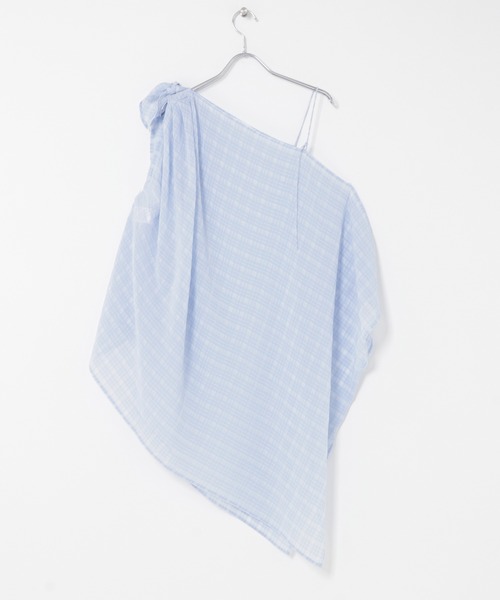 KBF(ケイビーエフ)の「マルチWAYトップス(その他トップス・レディース・オフホワイト/ブルー・ONE)」の19枚目の写真