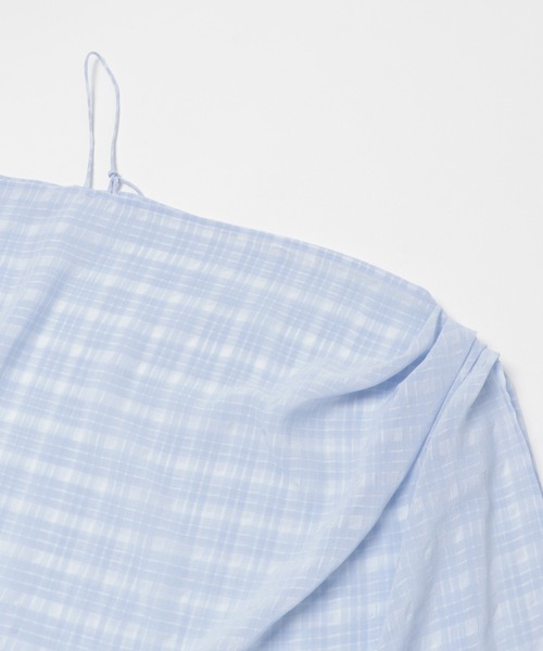 KBF(ケイビーエフ)の「マルチWAYトップス(その他トップス・レディース・オフホワイト/ブルー・ONE)」の20枚目の写真